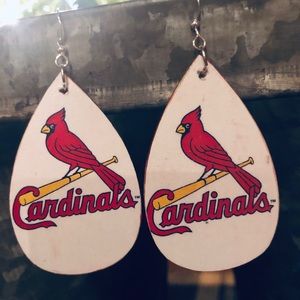 STL Cardinals Earrings